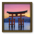 Quadro Decorativo - Oriental - 33cm X 33cm - 034qdmm