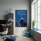 Quadro Decorativo Orixá Ogum Armas De Jorge  - 70x50cm Moldur