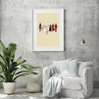 Quadro Decorativo Orixás Umbanda - 60x48cm Moldura:madeira Pr