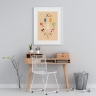 Quadro Decorativo Os Orixás - 60x48cm Moldura:madeira Branca