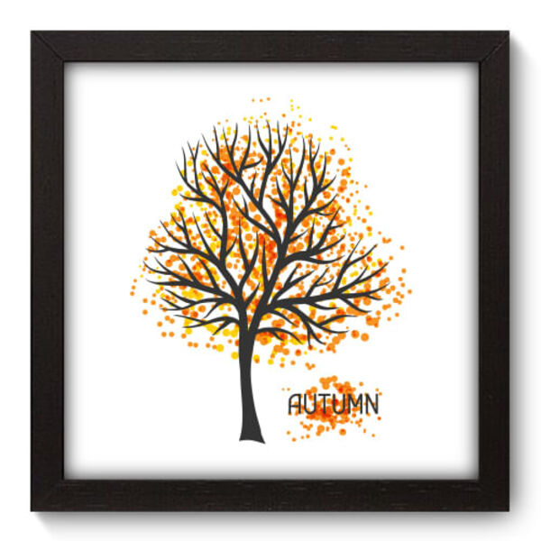 Quadro Decorativo - Outono - 22cm X 22cm - 080qndap