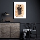 Quadro Decorativo Padre Cícero - 60x48cm Moldura:madeira Bran