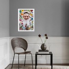 Quadro Decorativo Padrinho Sebastião 45x34cm - Com Vidro Mold