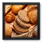 Quadro Decorativo - Pães - 33cm X 33cm - 001qncbp
