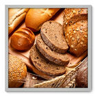 Quadro Decorativo - Pães - 70cm X 70cm - 001qncdb