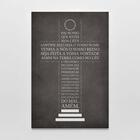 Quadro Decorativo Pai Nosso Oração Crucifixo 1 Tela