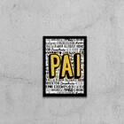 Quadro Decorativo Pai Qualidades 45x34cm A3 (45 X 34)