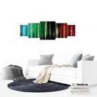 Quadro Decorativo Painel Mosaico De Parede 5 Peças Para Sala