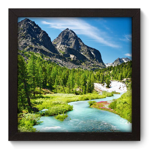 Quadro Decorativo - Paisagem - 22cm X 22cm - 006qnpap