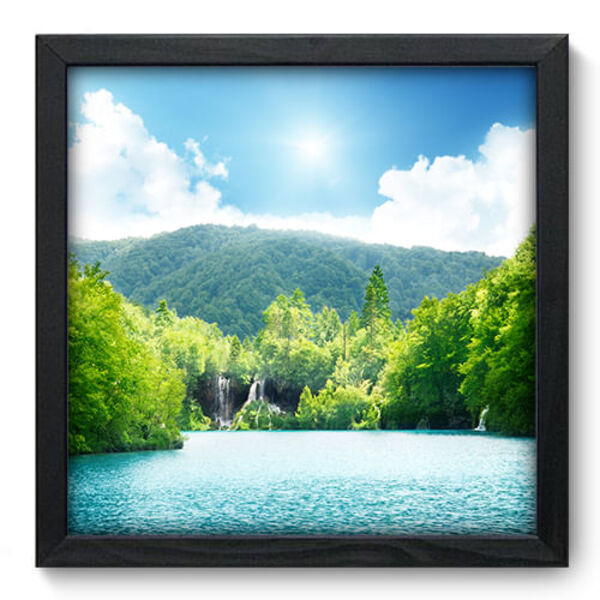 Quadro Decorativo - Paisagem - 33cm X 33cm - 008qnpbp