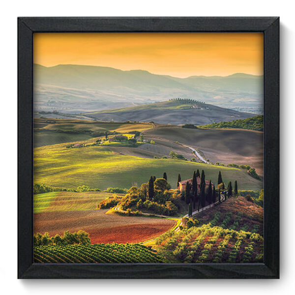 Quadro Decorativo - Paisagem - 33cm X 33cm - 066qdpp