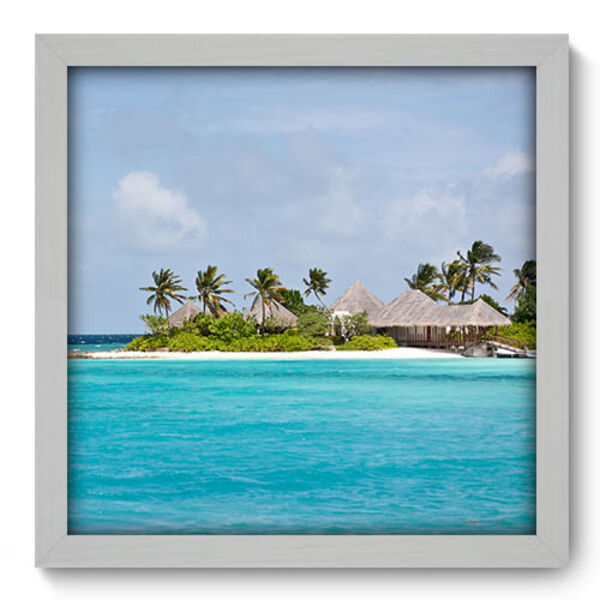 Quadro Decorativo - Paisagem - 33cm X 33cm - 140qnpbb