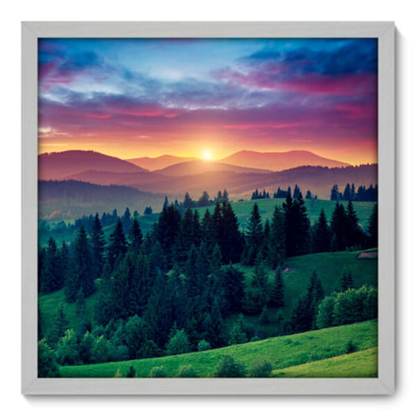 Quadro Decorativo - Paisagem - 50cm X 50cm - 028qnpcb