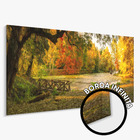 Quadro Decorativo Paisagem Arte Árvores Outono Sala Quarto