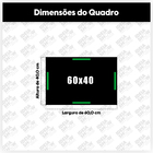 Quadro Decorativo Paisagem Arte Pintura Luzes A Noite 60x40