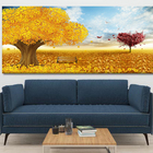 Quadro Decorativo Paisagem Árvore Do Amor - 100x70 Cm