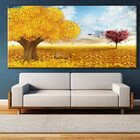Quadro Decorativo Paisagem Árvore Do Amor - 100x70 Cm