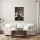 Quadro Decorativo Paisagem Árvore E Raios De Sol 1 Tela 60x90