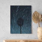 Quadro Decorativo Paisagem Arvore Espiral - 150x80 Cm