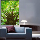 Quadro Decorativo Paisagem Árvore Frondosa - 120x80 Cm