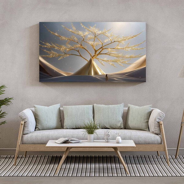 Quadro Decorativo Paisagem Beleza Efêmera - 180x100 Cm