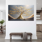 Quadro Decorativo Paisagem Beleza Efêmera - 180x100 Cm