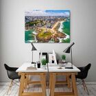 Quadro Decorativo Paisagem Cidade Farol Da Barra - 100x70cm