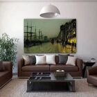 Quadro Decorativo Paisagem Cidade Scotland - 200x120cm