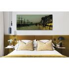 Quadro Decorativo Paisagem Cidade Scotland - 200x120cm