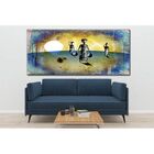 Quadro Decorativo Paisagem Conceitual Africa Life - 120x60cm