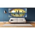 Quadro Decorativo Paisagem Conceitual Africa Life - 180x100cm