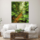 Quadro Decorativo Paisagem Forest Trail - 120x60 Cm