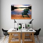 Quadro Decorativo Paisagem Holiday - 90x60cm