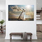 Quadro Decorativo Paisagem Horizontes Marítimos - 120x80 Cm