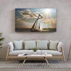 Quadro Decorativo Paisagem Horizontes Marítimos - 180x100 Cm