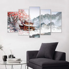 Quadro Decorativo Paisagem Japão Mika Casa  Para Sala E Quarto