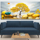Quadro Decorativo Paisagem Lagoa Encantada - 150x100 Cm