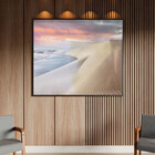 Quadro Decorativo Paisagem Lencois Maranhense Com Moldura E V
