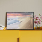 Quadro Decorativo Paisagem Lencois Maranhense Com Moldura E V