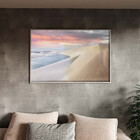 Quadro Decorativo Paisagem Lencois Maranhense Com Moldura E V
