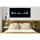 Quadro Decorativo Paisagem Luas - 90x60cm