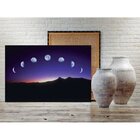 Quadro Decorativo Paisagem Lunar - 90x60cm