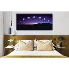 Quadro Decorativo Paisagem Lunar - 90x60cm
