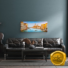 Quadro Decorativo Paisagem Mar Por Do Sol Sala Copa Empresa