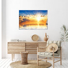 Quadro Decorativo Paisagem Miragem Aquática - 180x100 Cm