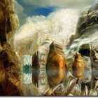 Quadro Decorativo Paisagem Montanha 1 Peça