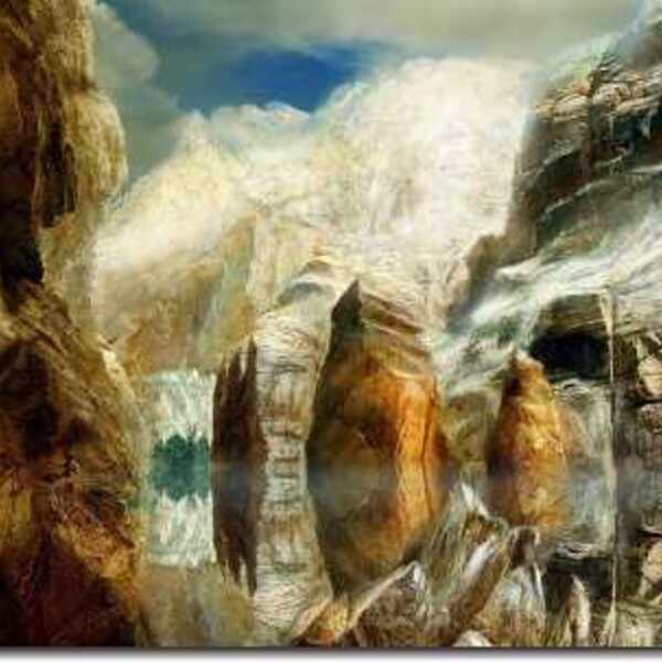 Quadro Decorativo Paisagem Montanha 1 Peça