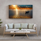 Quadro Decorativo Paisagem Navegando Na Serenidade - 150x100