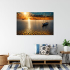 Quadro Decorativo Paisagem Navegando Na Serenidade - 150x100