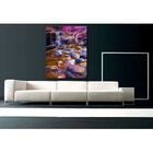 Quadro Decorativo Paisagem Pedras Pink - 150x100cm